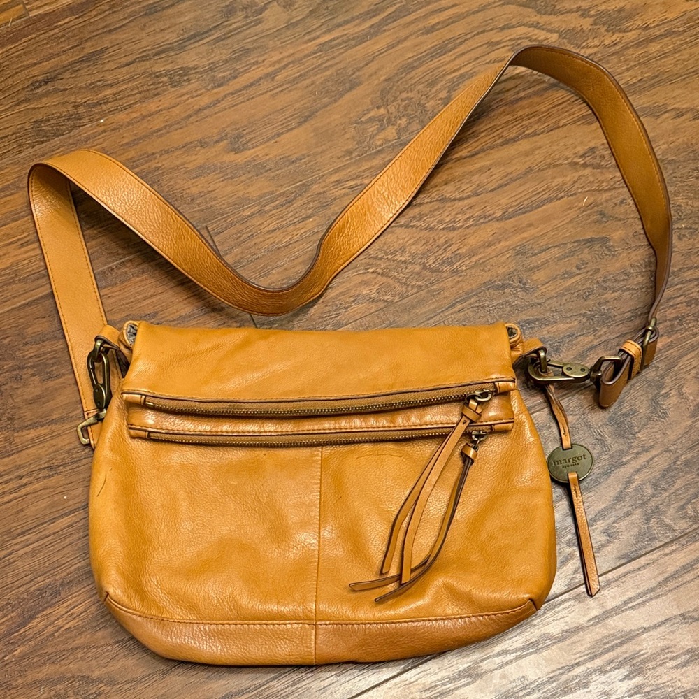 Margot New York Genuine Leather Crossbody